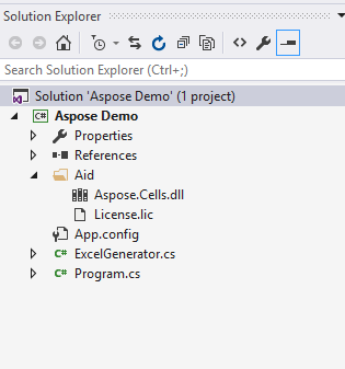 Aspose.Cells 插件使用 For C#